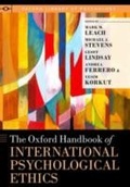 Cover: The Oxford Handbook of International Psychological Ethics - OUP eBook