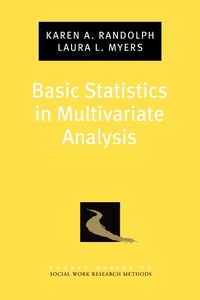 Enlarge image Cover: Basic Statistics in Multivariate Analysis - OUP eBook