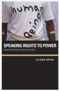 Enlarge image Cover: Speaking Rights to Power - OUP eBook