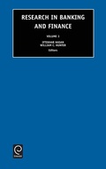 Cover: Research in Banking and Finance - JAI Press Inc.