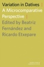 Cover: Variation in Datives - OUP eBook