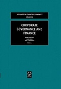 Cover: Corporate Governance and Finance - JAI Press Inc.