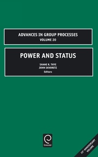 Enlarge image Cover: Power and Status - JAI Press Inc.