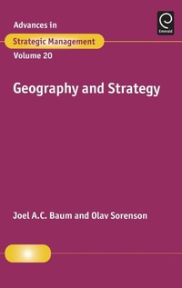 Enlarge image Cover: Geography and Strategy - JAI Press Inc.