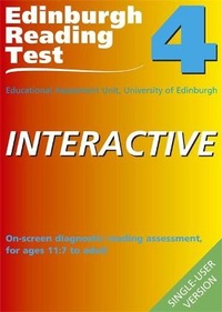 Enlarge image Cover: Edinburgh Reading Test Interactive (ERTi) 4 Single-User CD-ROM - Hodder Education