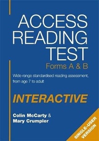 Enlarge image Cover: Access Reading Test Interactive (ARTi) A & B Single-User CD-ROM - Hodder Education