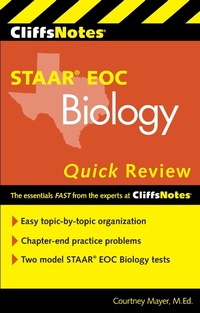 Enlarge image Cover: CliffsNotes STAAR EOC Biology Quick Review - Cliffs Notes