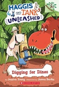 Cover: Digging for Dinos: A Branches Book (Haggis and Tank Unleashed #2) - Scholastic US