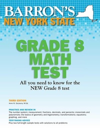 Enlarge image Cover: New York State Grade 8 Math Test - Barron's Educational Series Inc.,U.S.