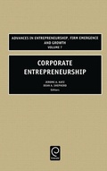 Cover: Corporate Entrepreneurship - JAI Press Inc.