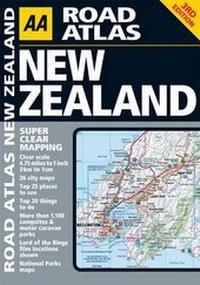 Abbildung von: AA Road Atlas New Zealand - Automobile Association