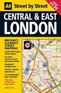 Abbildung von: London Map Central and East - Automobile Association