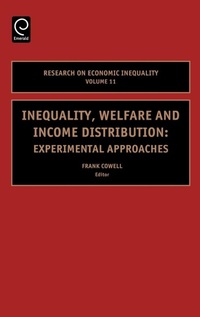 Enlarge image Cover: Inequality, Welfare and Income Distribution - JAI Press Inc.