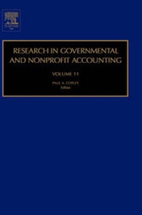 Enlarge image Cover: Research in Governmental and Non Profit Accounting - JAI Press Inc.