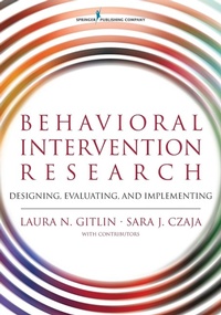 Enlarge image Cover: Behavioral Intervention Research - Springer Publishing Company