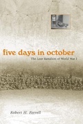 Cover: Five Days in October - University of Missouri Press