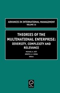 Cover: Theories of the Multinational Enterprise - JAI Press Inc.