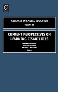Cover: Current Perspectives on Learning Disabilities - JAI Press Inc.