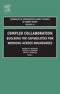 Cover: Complex Collaboration - JAI Press Inc.