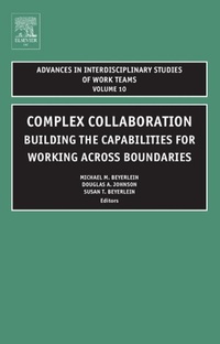 Enlarge image Cover: Complex Collaboration - JAI Press Inc.