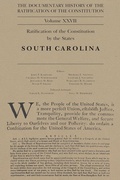 Cover: The Documentary History of the Ratification of the Constitution, Volume 27 - Wisconsin Historical Society Press
