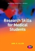 Cover: Research Skills for Medical Students - Learning Matters Ltd