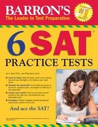 Enlarge image Cover: Barron's 6 SAT Practice Tests - Barron's Educational Series Inc.,U.S.
