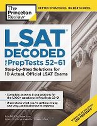 Enlarge image Cover: Lsat Decoded (Preptests 52-61) - Random House Books for Young Readers