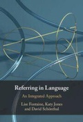 Cover: Referring in Language - Cambridge University Press