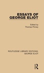 Cover: Essays of George Eliot - Routledge