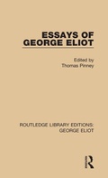 Cover: Essays of George Eliot - Routledge