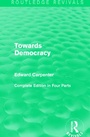 Cover: Towards Democracy - Routledge