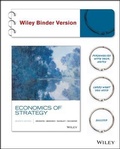 Cover: Economics of Strategy - Wiley