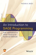 Cover: An Introduction to SAGE Programming - Wiley