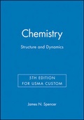 Cover: Chemistry: Structure and Dynamics, 5e for Usma Custom - Wiley