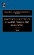 Cover: Competence Perspectives on Resources, Stakeholders and Renewal - JAI Press Inc.