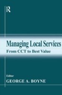 Enlarge image Cover: Managing Local Services - Routledge