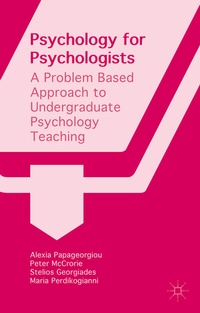 Abbildung von: Psychology for Psychologists - Palgrave Macmillan
