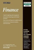 Cover: Finance - Barron's Educational Series Inc.,U.S.