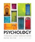 Cover: Psychology - Wadsworth Publishing Co Inc