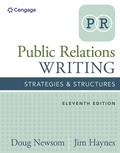 Cover: Public Relations Writing - Wadsworth Publishing Co Inc