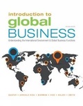 Cover: Introduction to Global Business - South-Western College Publishing