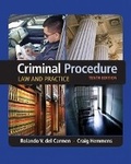Cover: Criminal Procedure - Wadsworth Publishing Co Inc
