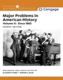 Cover: Major Problems in American History, Volume II - Wadsworth Publishing Co Inc