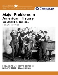 Enlarge image Cover: Major Problems in American History, Volume II - Wadsworth Publishing Co Inc
