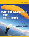 Cover: Mechanics of Fluids - CENGAGE Learning Custom Publishing
