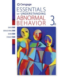Enlarge image Cover: Essentials of Understanding Abnormal Behavior - Wadsworth Publishing Co Inc
