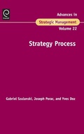 Cover: Strategy Process - JAI Press Inc.