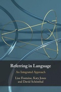 Cover: Referring in Language - Cambridge University Press