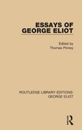 Cover: Essays of George Eliot - Routledge